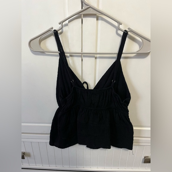 Flowy Black Tank Top XS - Picture 2 of 3